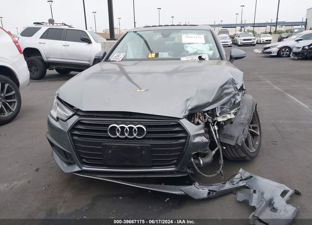 2019 AUDI A4 40 TITANIUM PREMIUM VIN: WAUGMAF47KA120715