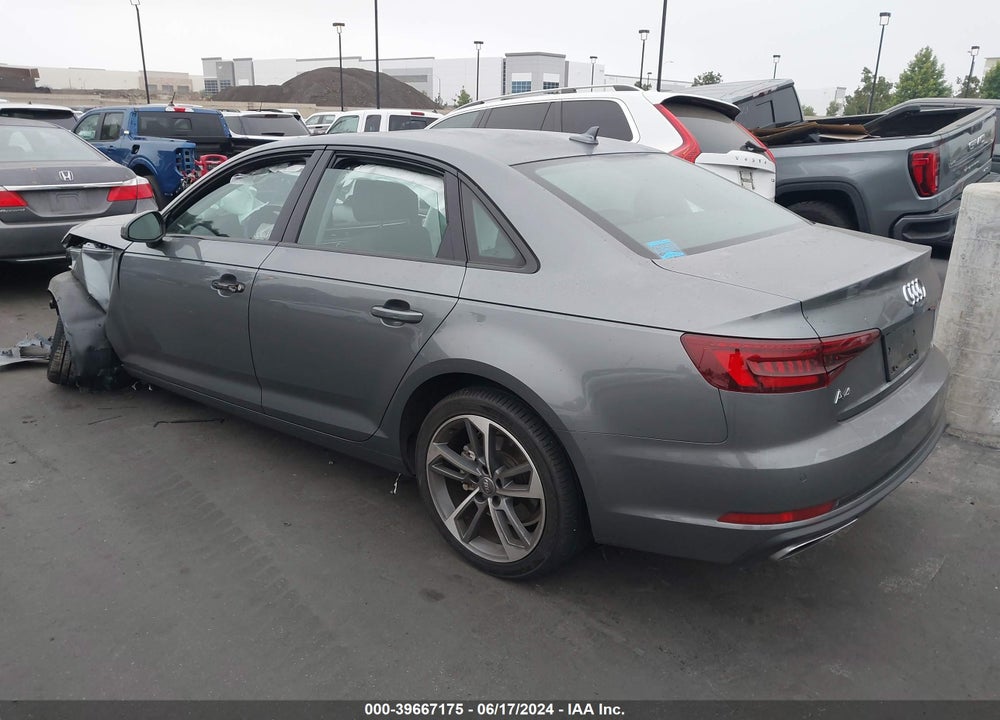 2019 AUDI A4 40 TITANIUM PREMIUM VIN: WAUGMAF47KA120715