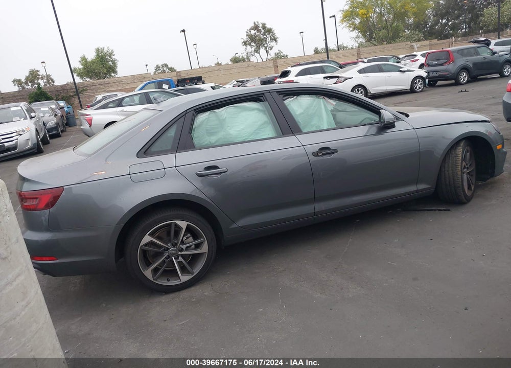 2019 AUDI A4 40 TITANIUM PREMIUM VIN: WAUGMAF47KA120715