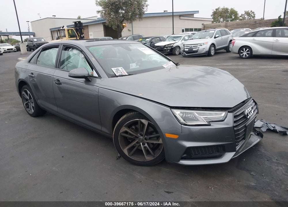 2019 AUDI A4 40 TITANIUM PREMIUM VIN: WAUGMAF47KA120715