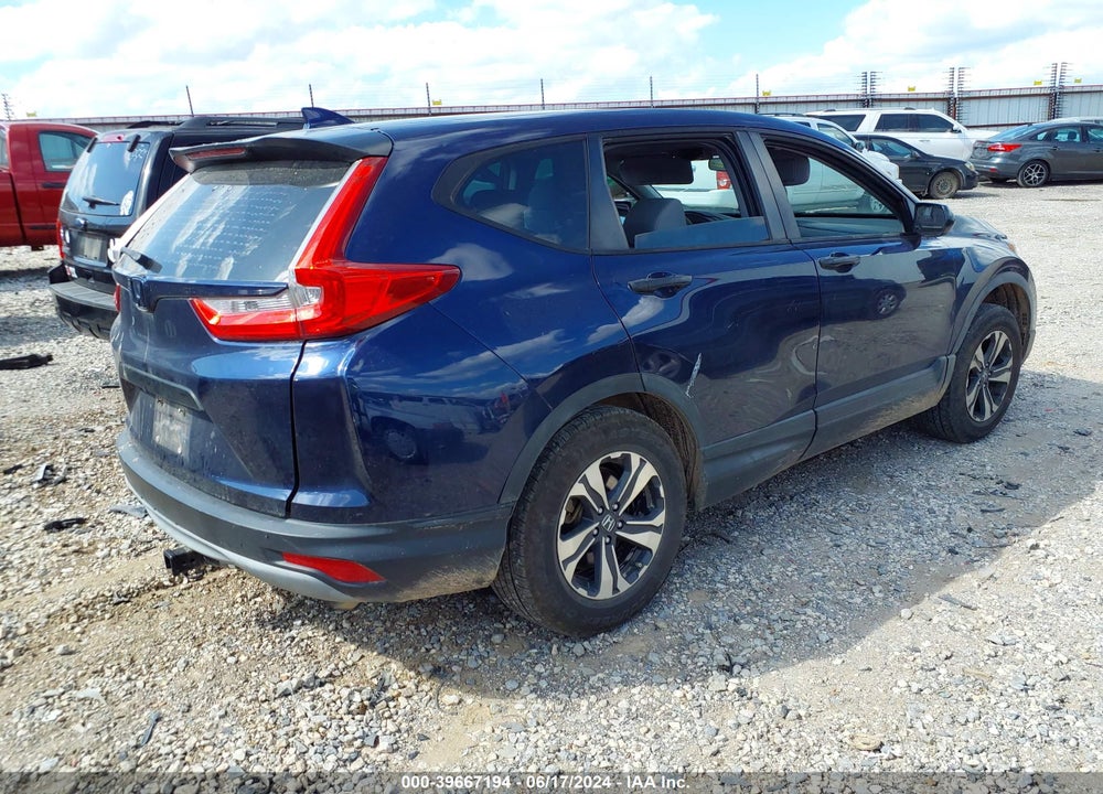 2018 HONDA CR-V VIN: 2HKRW6H34JH224447
