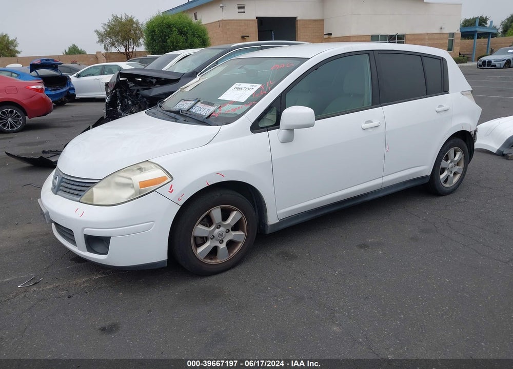 2008 NISSAN VERSA 1.8SL VIN: 3N1BC13E18L455244