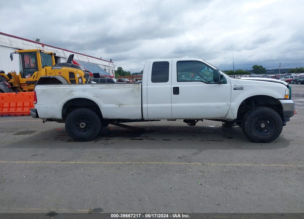 2002 FORD F-250 LARIAT/XL/XLT VIN: 1FTNX21F22ED19549