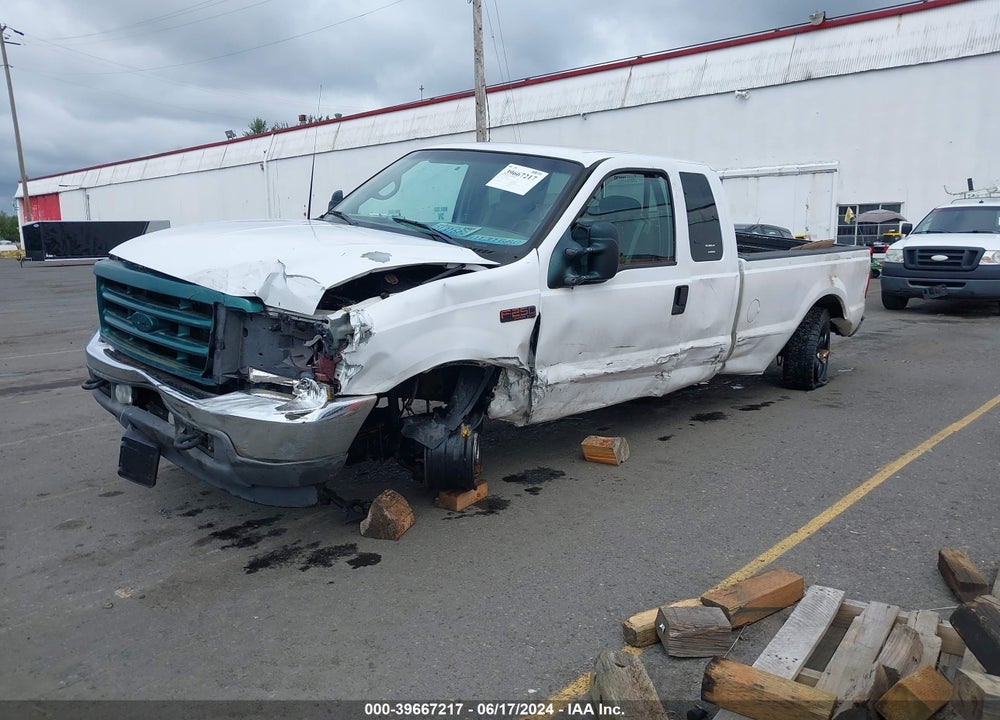 2002 FORD F-250 LARIAT/XL/XLT VIN: 1FTNX21F22ED19549