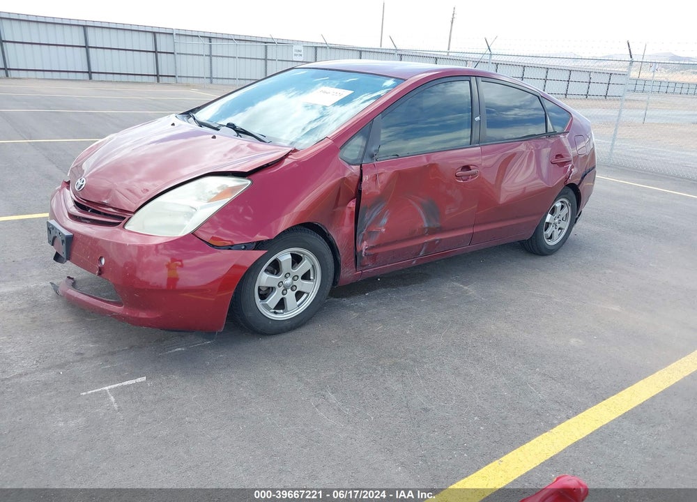 2005 TOYOTA PRIUS VIN: JTDKB20U957039587