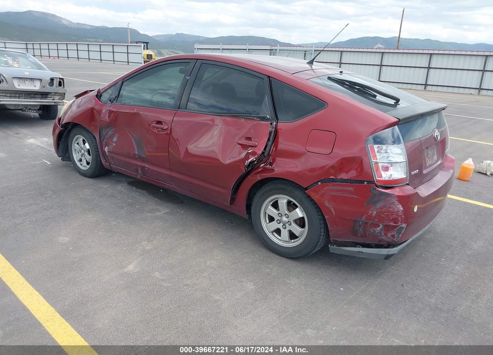 2005 TOYOTA PRIUS VIN: JTDKB20U957039587