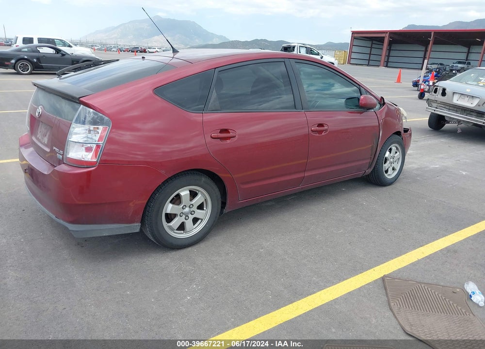 2005 TOYOTA PRIUS VIN: JTDKB20U957039587