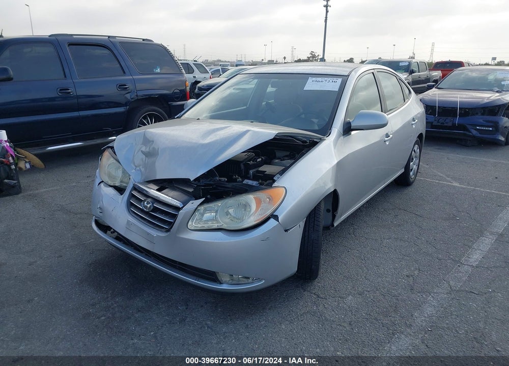 2007 HYUNDAI ELANTRA GLS/LIMITED/SE VIN: KMHDU46D57U031556