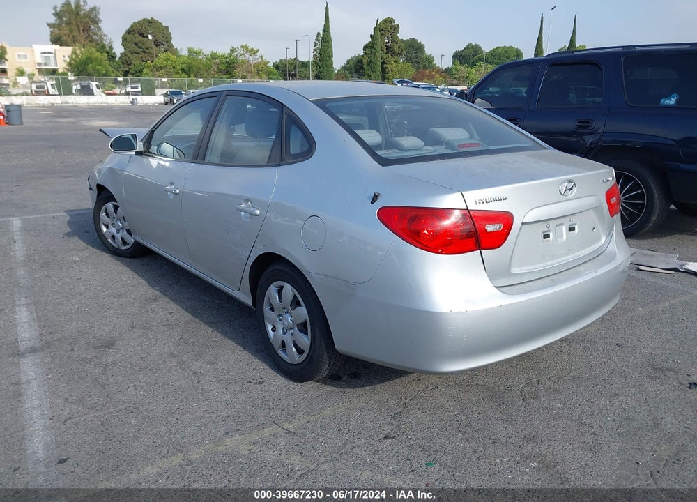 2007 HYUNDAI ELANTRA GLS/LIMITED/SE VIN: KMHDU46D57U031556