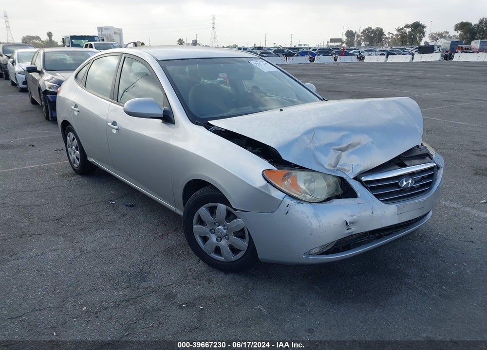 2007 HYUNDAI ELANTRA GLS/LIMITED/SE VIN: KMHDU46D57U031556