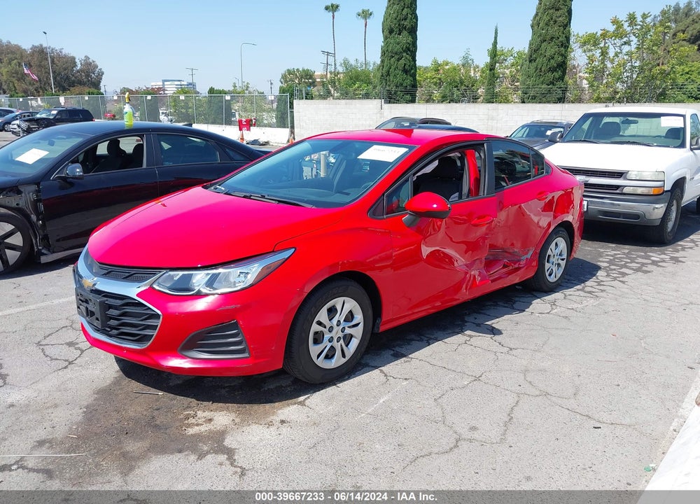 2019 CHEVROLET CRUZE CVT (FLEET ORDERS ONLY) VIN: 1G1BJ5SM3K7105007