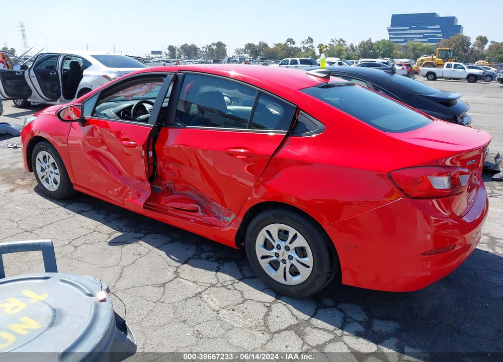 2019 CHEVROLET CRUZE CVT (FLEET ORDERS ONLY) VIN: 1G1BJ5SM3K7105007