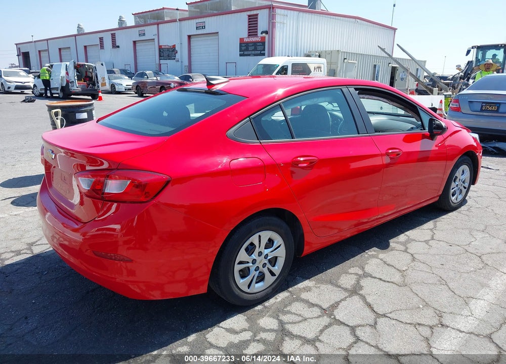 2019 CHEVROLET CRUZE CVT (FLEET ORDERS ONLY) VIN: 1G1BJ5SM3K7105007