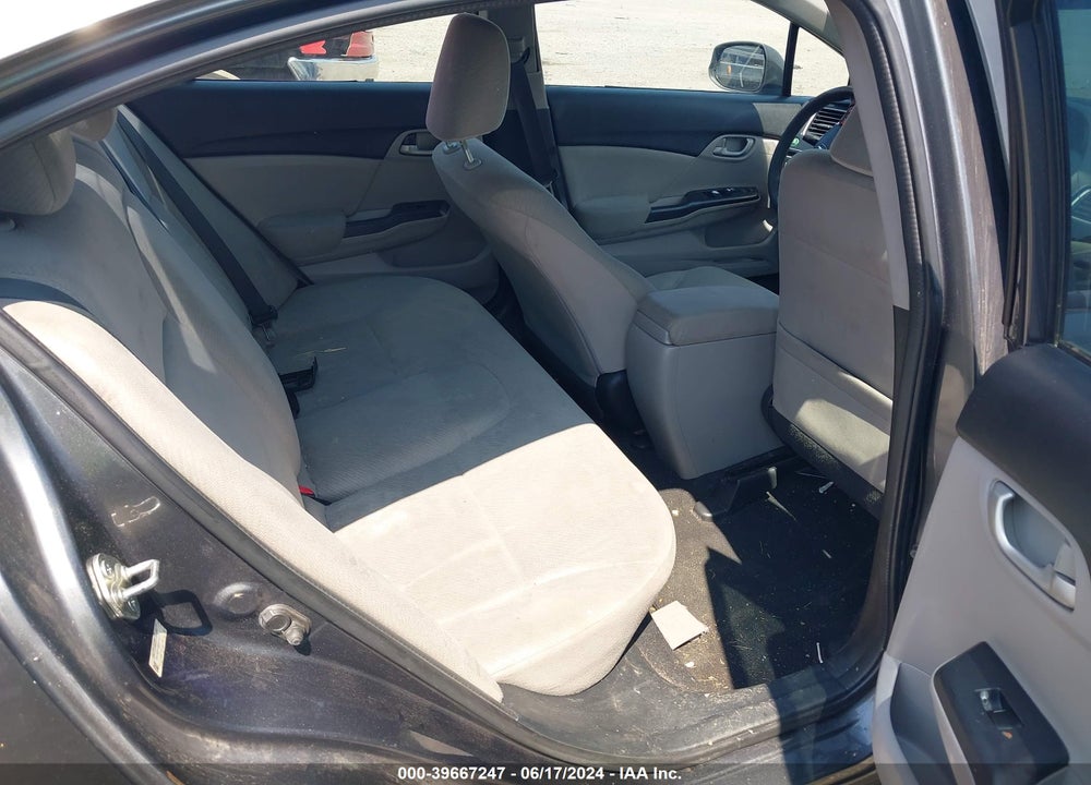 2013 HONDA CIVIC LX VIN: 19XFB2F55DE014377