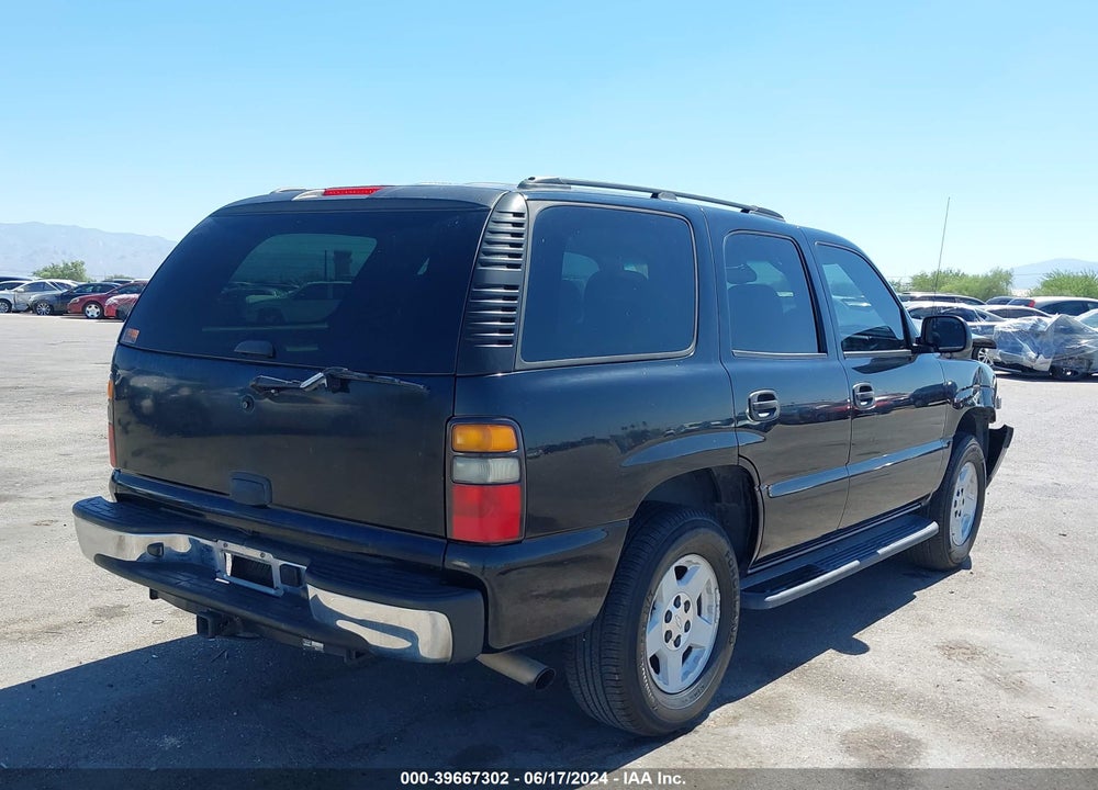 2005 CHEVROLET TAHOE LS VIN: 1GNEC13V65R264828