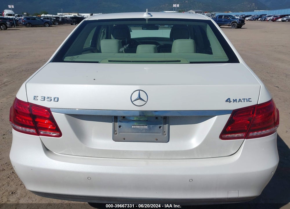 2014 MERCEDES-BENZ E 350 4MATIC VIN: WDDHF8JB8EA874197
