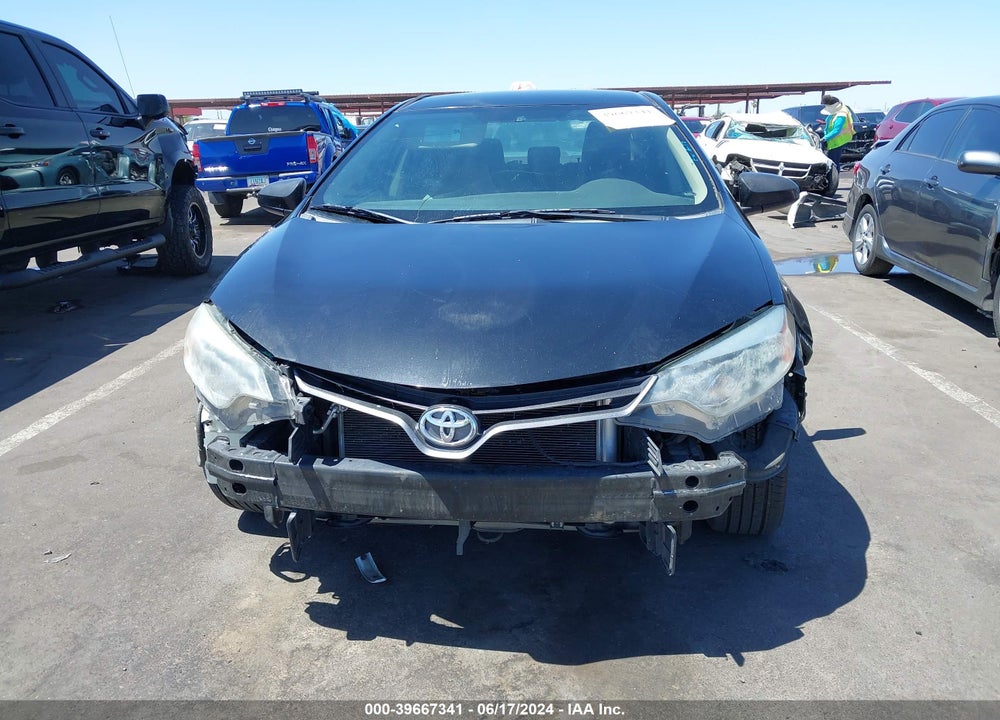 2016 TOYOTA COROLLA LE VIN: 2T1BURHE8GC718994
