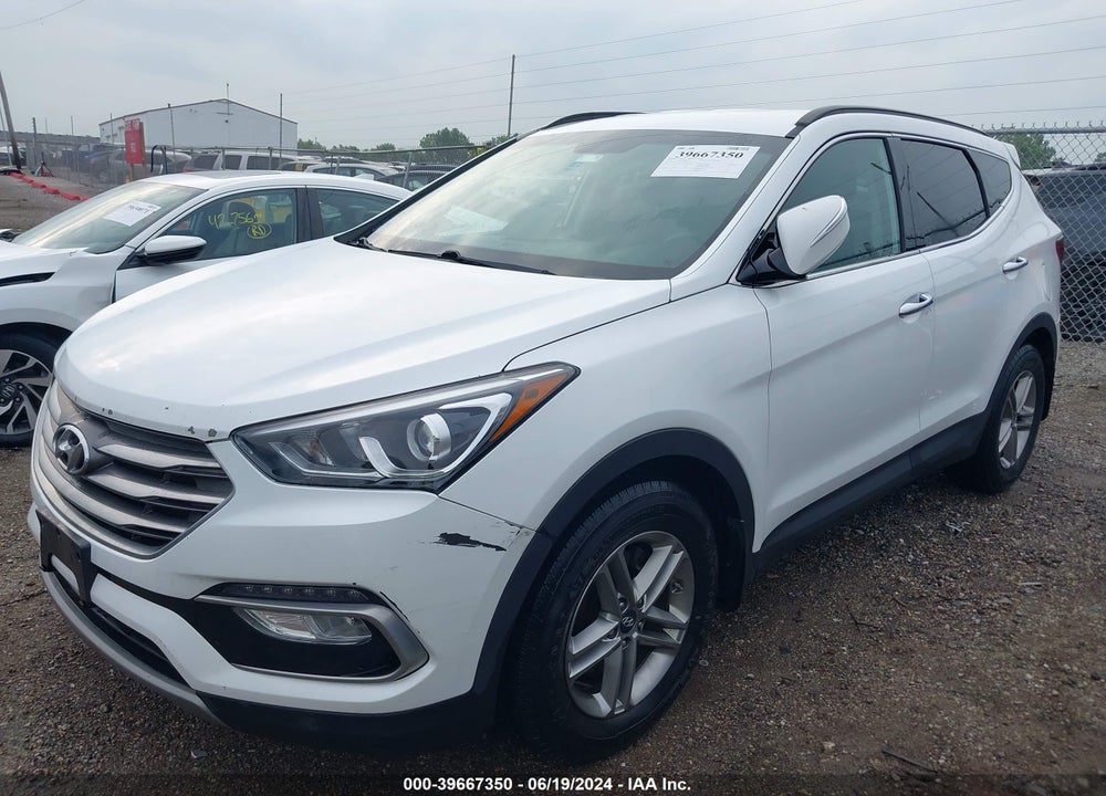 2018 HYUNDAI SANTA FE SPORT VIN: 5XYZUDLBXJG512280
