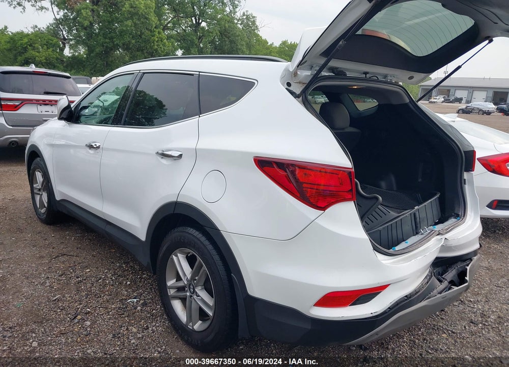 2018 HYUNDAI SANTA FE SPORT VIN: 5XYZUDLBXJG512280