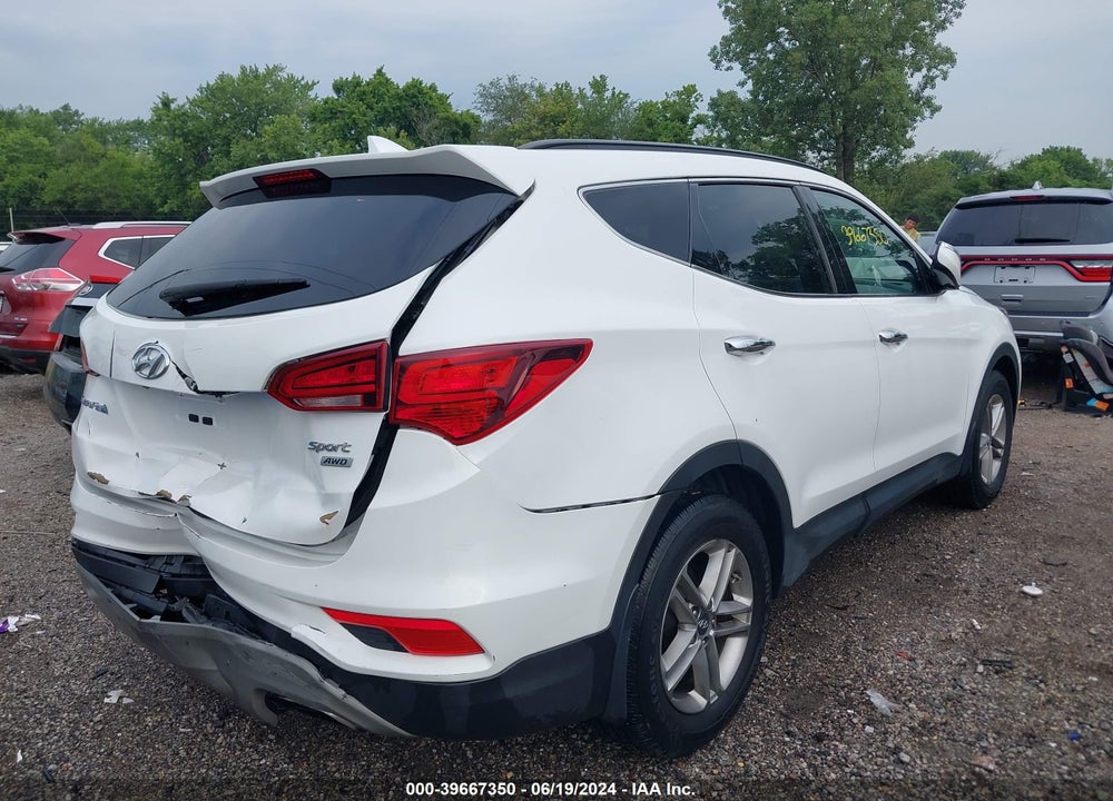 2018 HYUNDAI SANTA FE SPORT VIN: 5XYZUDLBXJG512280