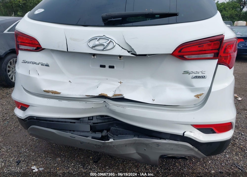 2018 HYUNDAI SANTA FE SPORT VIN: 5XYZUDLBXJG512280