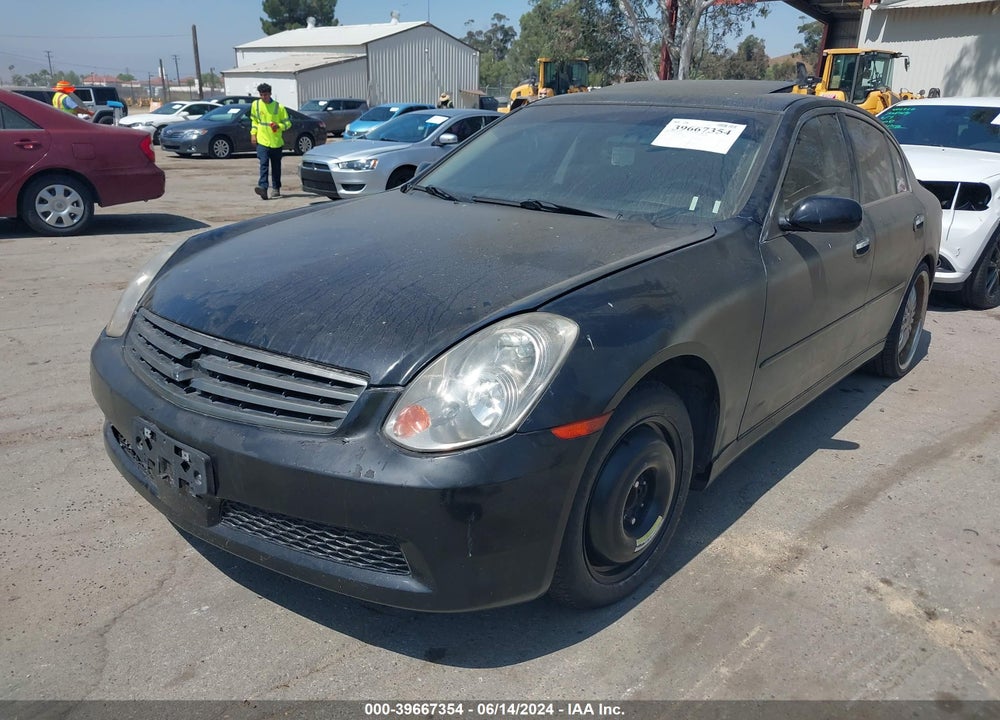 2005 INFINITI G35 VIN: JNKCV51E75M222278