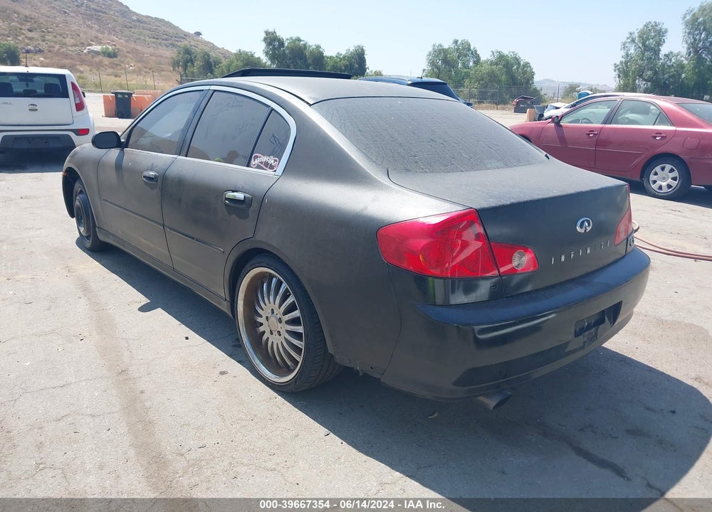 2005 INFINITI G35 VIN: JNKCV51E75M222278