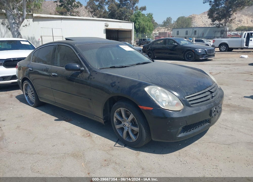 2005 INFINITI G35 VIN: JNKCV51E75M222278
