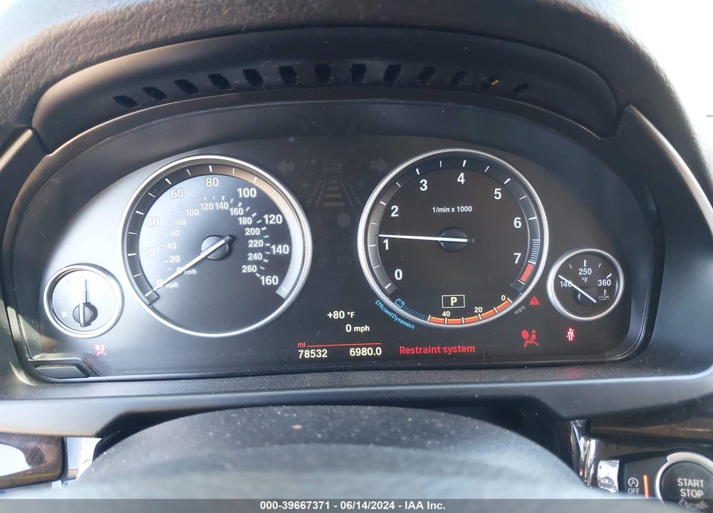 2016 BMW X5 XDRIVE35I VIN: 5UXKR0C52G0P30247