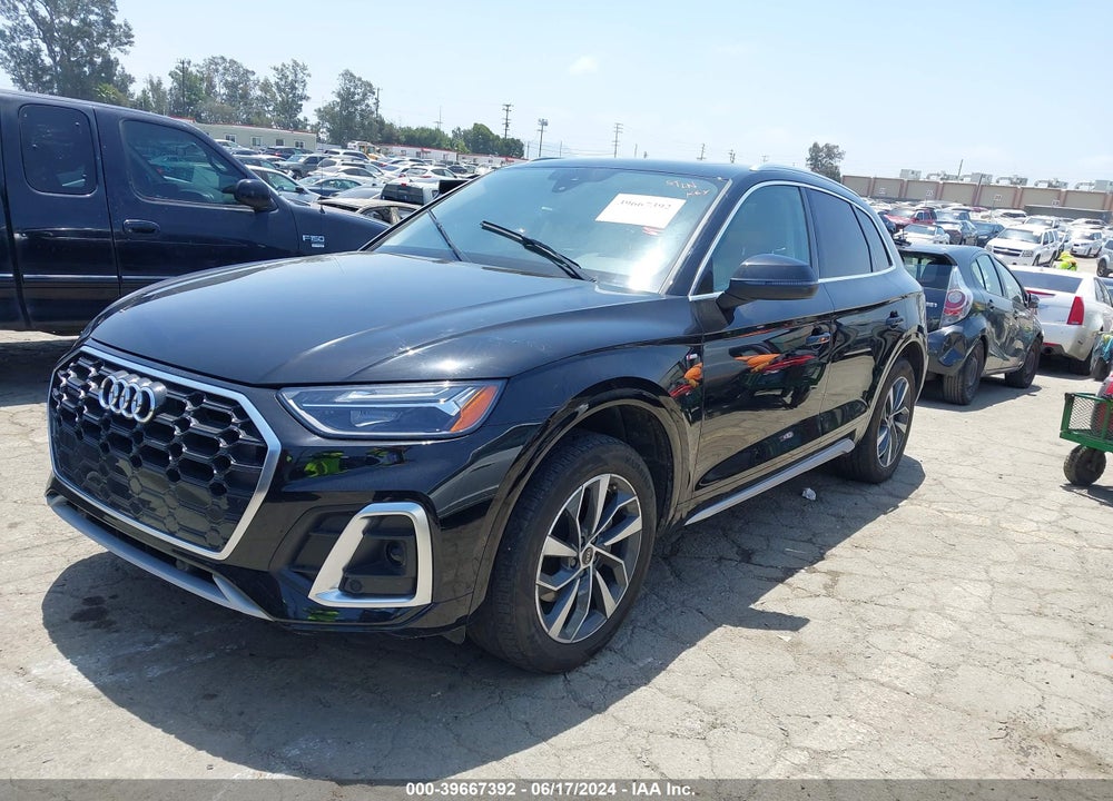 2023 AUDI Q5 PREMIUM 45 TFSI S LINE QUATTRO VIN: WA1GAAFYXP2097165