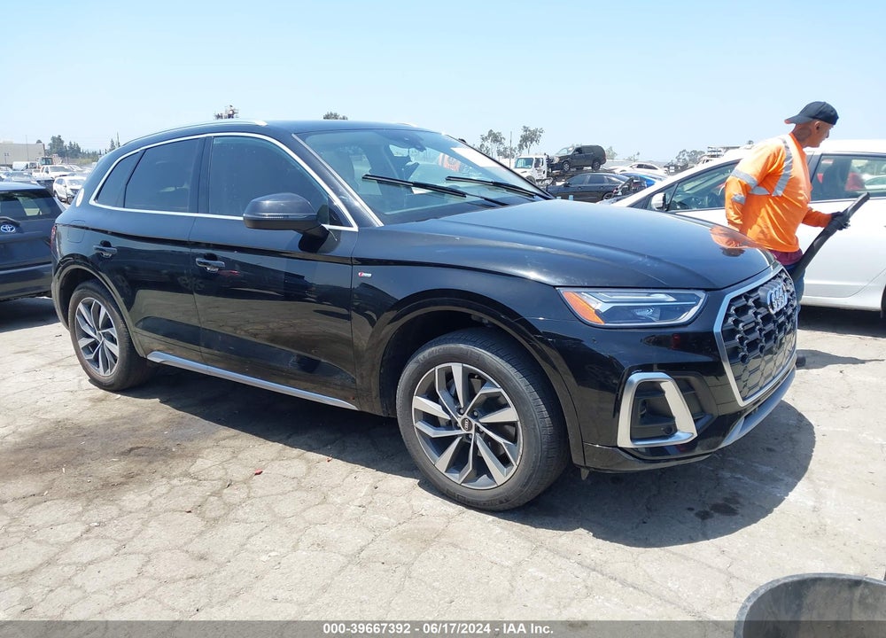 2023 AUDI Q5 PREMIUM 45 TFSI S LINE QUATTRO VIN: WA1GAAFYXP2097165