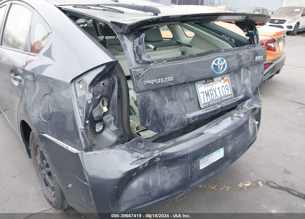 2015 TOYOTA PRIUS VIN: JTDKN3DU8F0462078