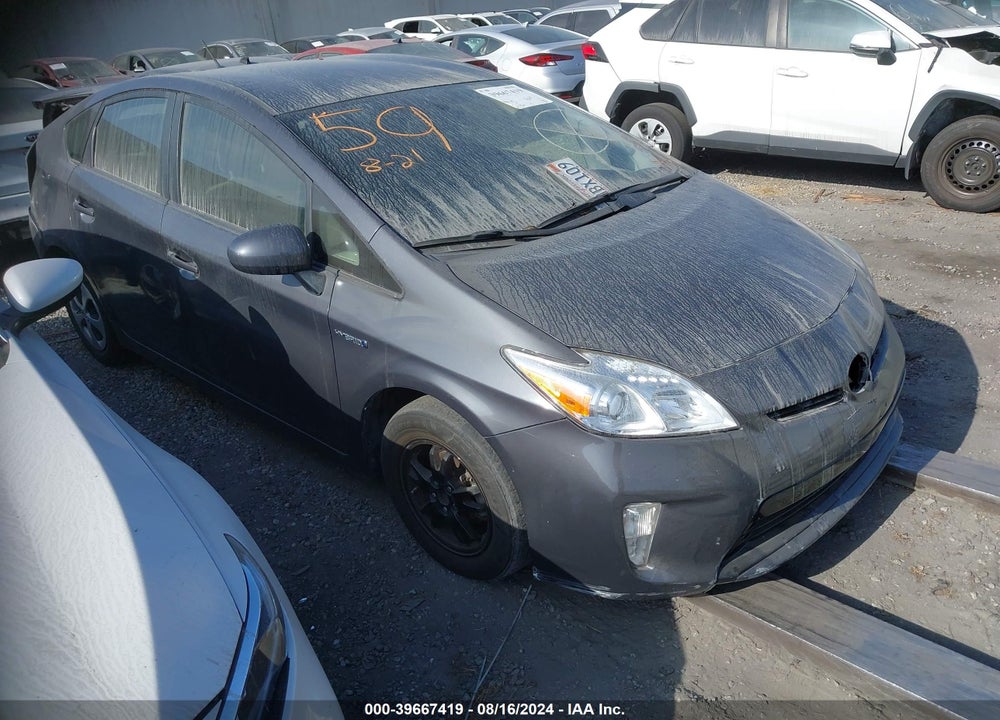 2015 TOYOTA PRIUS VIN: JTDKN3DU8F0462078