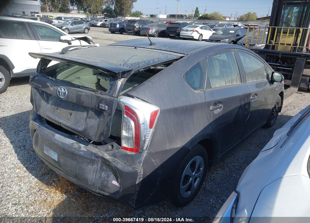 2015 TOYOTA PRIUS VIN: JTDKN3DU8F0462078