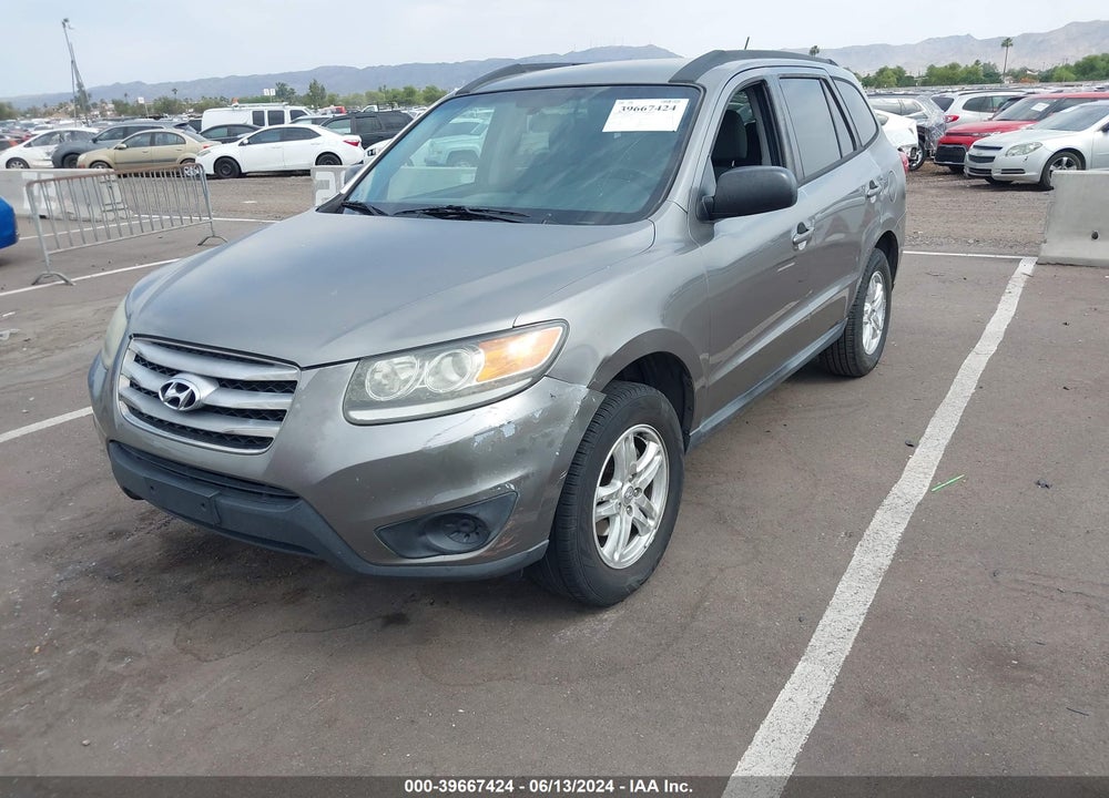 2012 HYUNDAI SANTA FE GLS VIN: 5XYZG3AB5CG166419