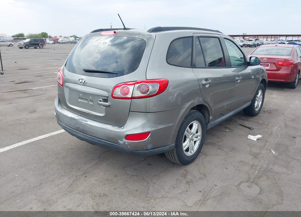 2012 HYUNDAI SANTA FE GLS VIN: 5XYZG3AB5CG166419