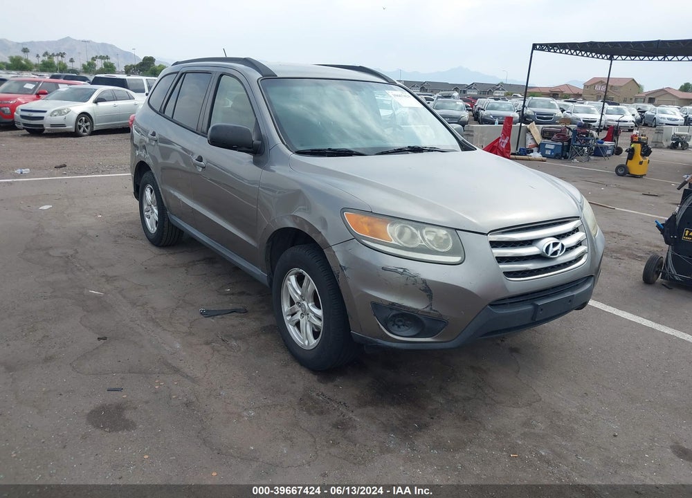 2012 HYUNDAI SANTA FE GLS VIN: 5XYZG3AB5CG166419