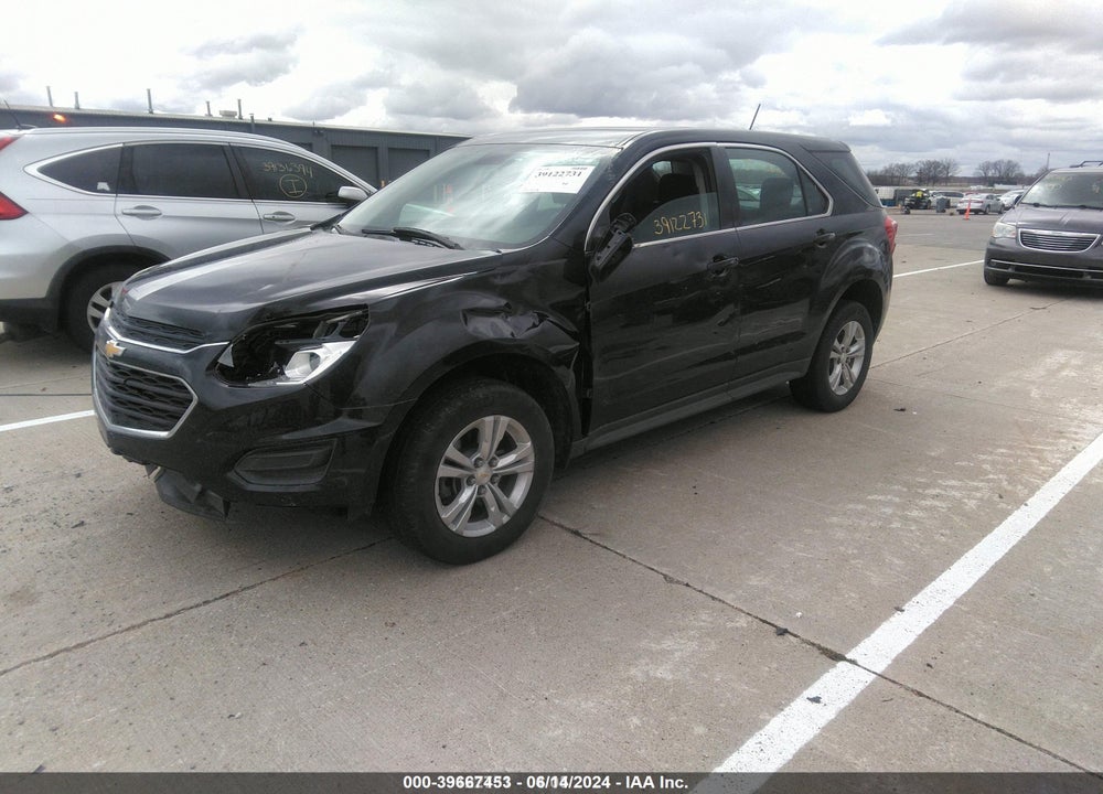 2016 CHEVROLET EQUINOX LS VIN: 2GNALBEK4G6195045