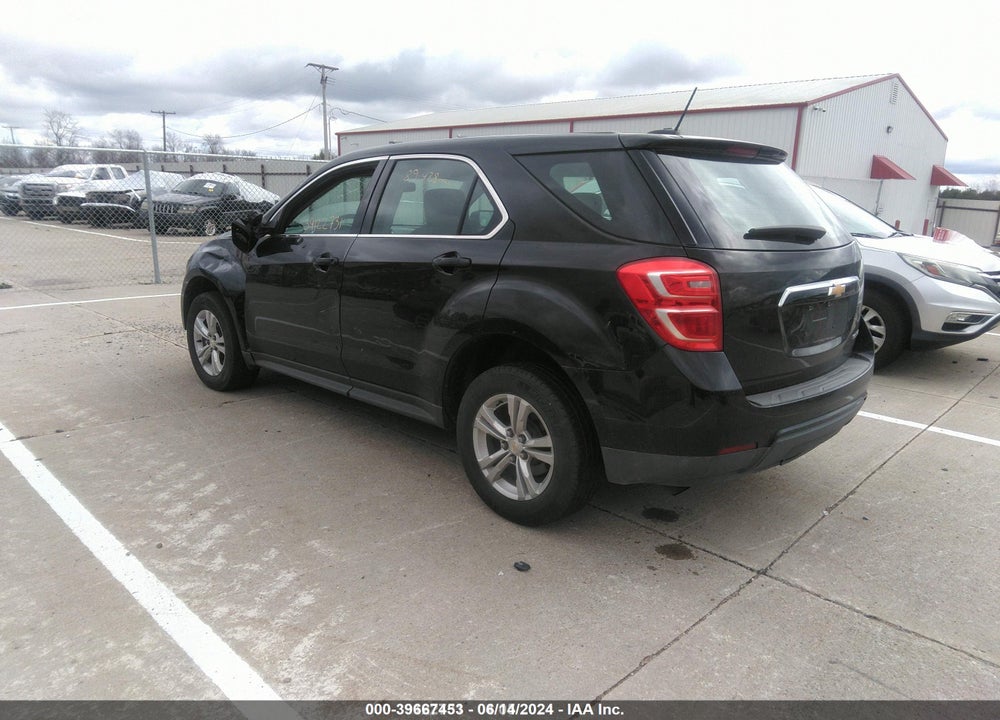2016 CHEVROLET EQUINOX LS VIN: 2GNALBEK4G6195045