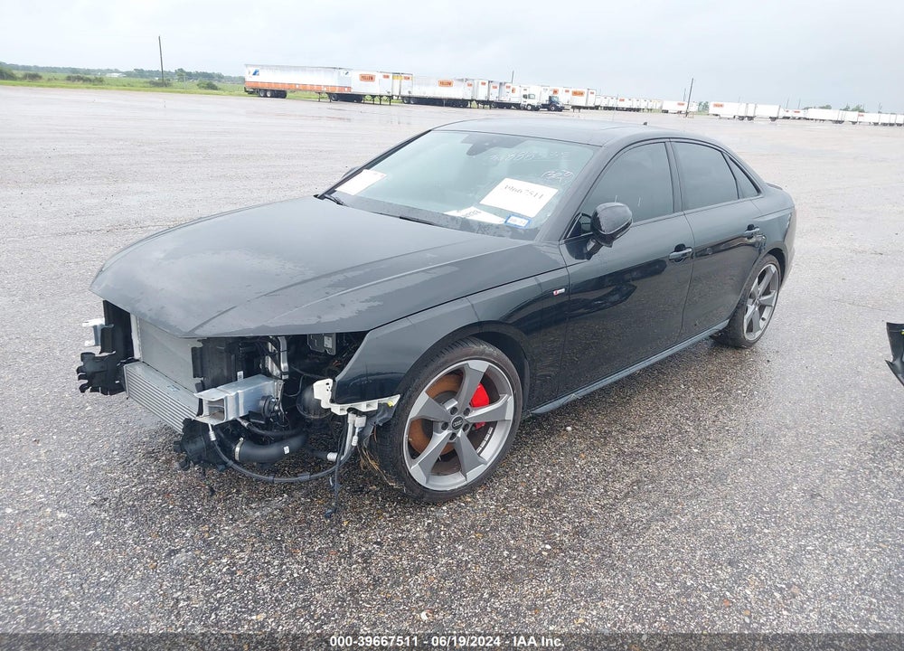 2023 AUDI A4 PREMIUM PLUS 45 TFSI S LINE QUATTRO S TRONIC VIN: WAUEAAF44PA005769