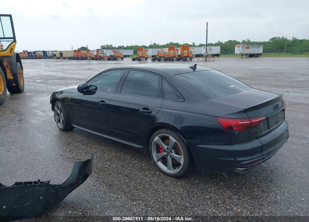 2023 AUDI A4 PREMIUM PLUS 45 TFSI S LINE QUATTRO S TRONIC VIN: WAUEAAF44PA005769