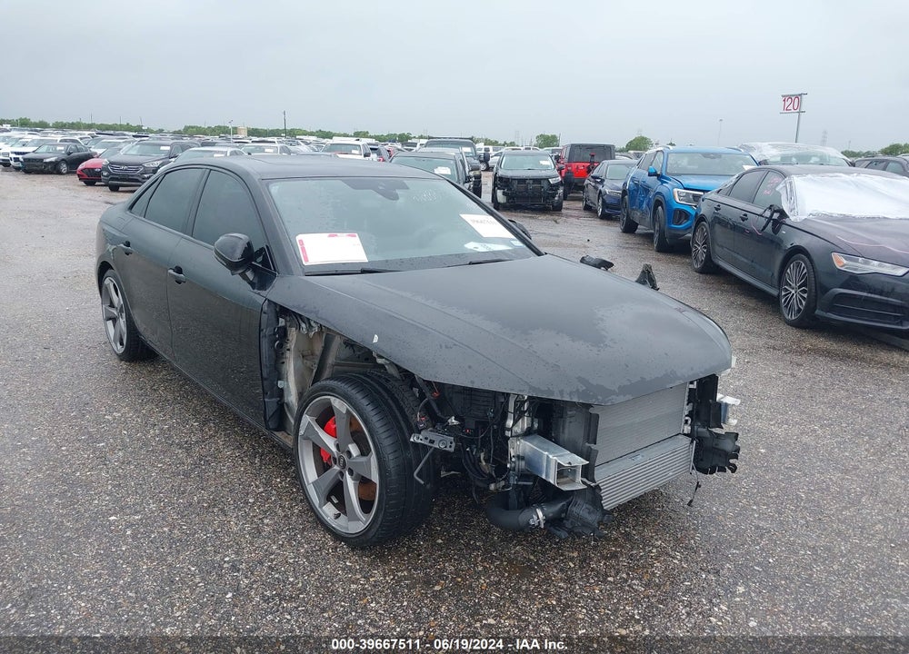 2023 AUDI A4 PREMIUM PLUS 45 TFSI S LINE QUATTRO S TRONIC VIN: WAUEAAF44PA005769