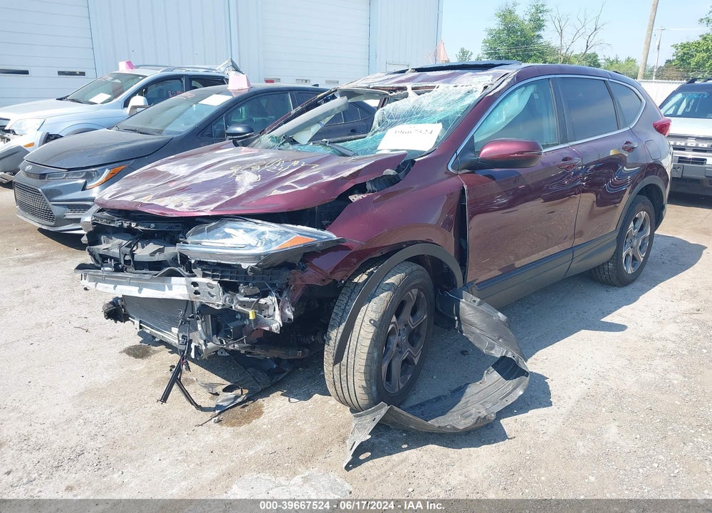 2019 HONDA CR-V EX VIN: 5J6RW2H55KL029037