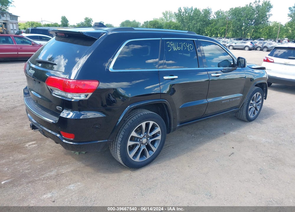 2017 JEEP GRAND CHEROKEE OVERLAND 4X4 VIN: 1C4RJFCG8HC927743