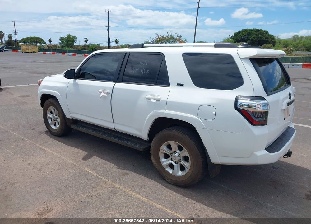 2021 TOYOTA 4RUNNER SR5 PREMIUM VIN: JTENU5JR3M5924912