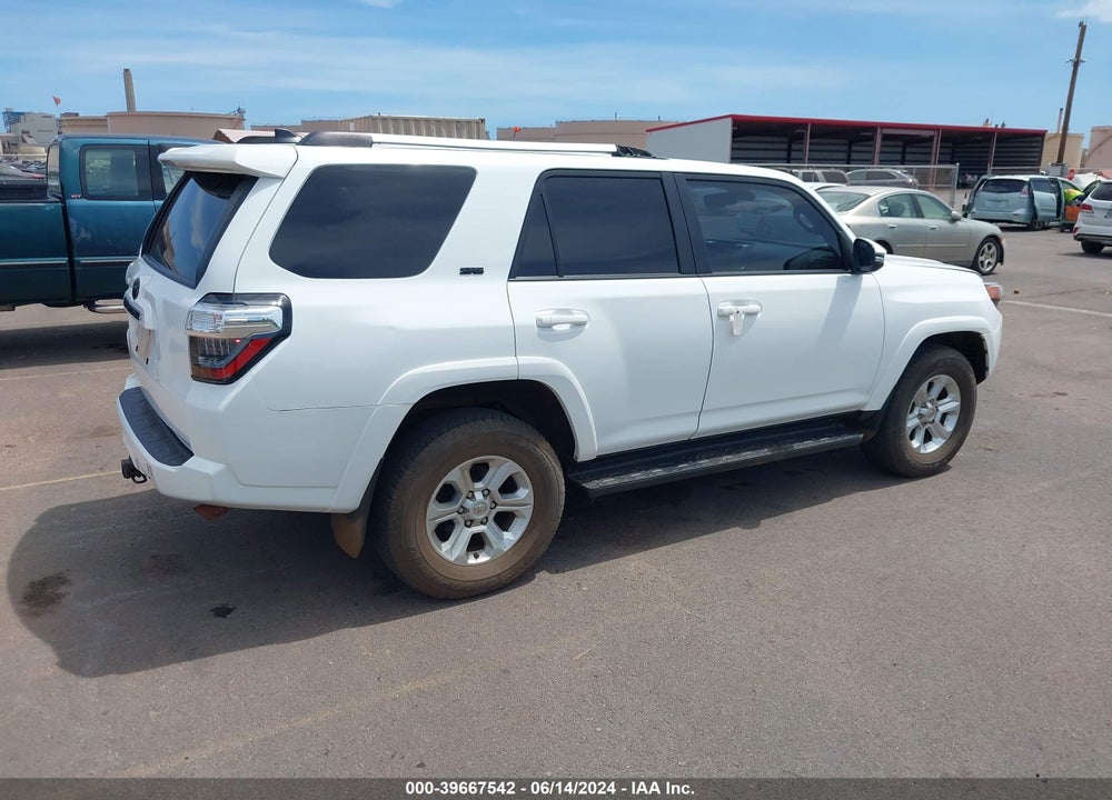 2021 TOYOTA 4RUNNER SR5 PREMIUM VIN: JTENU5JR3M5924912