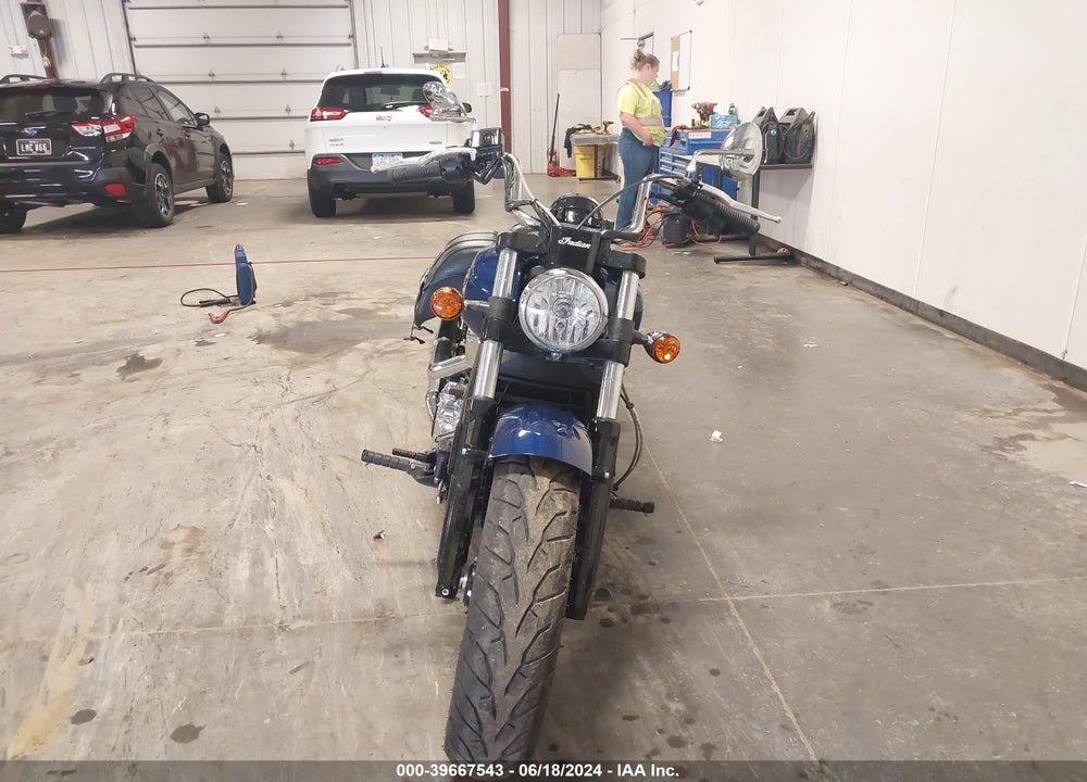 2021 INDIAN MOTORCYCLE CO. SCOUT ABS VIN: 56KMSA007M3161154