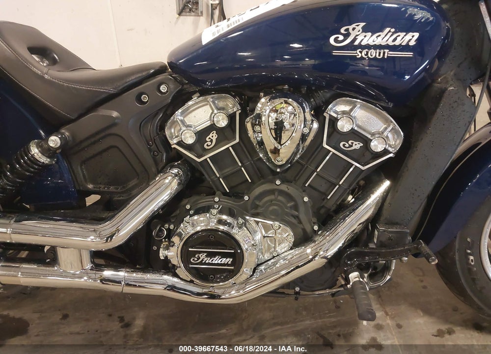 2021 INDIAN MOTORCYCLE CO. SCOUT ABS VIN: 56KMSA007M3161154