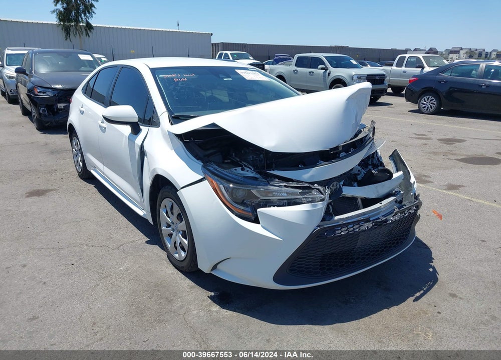 2021 TOYOTA COROLLA LE VIN: JTDEPMAE8MJ128960