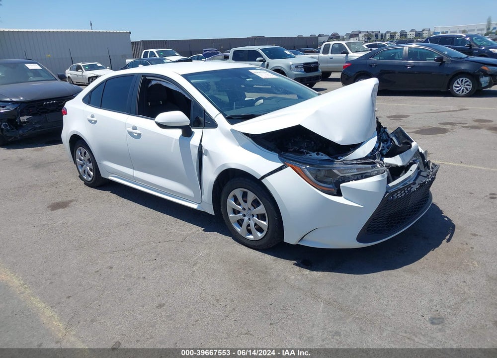 2021 TOYOTA COROLLA LE VIN: JTDEPMAE8MJ128960